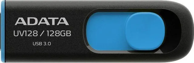 Memorie USB Adata DashDrive UV128 128GB, USB 3.0, Negru