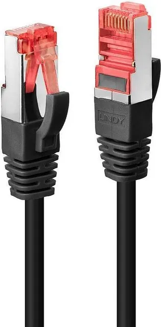 Cablu retea Lindy LY-47780, 3m Cat.6 S/FTP Network, Black