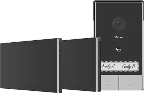 KIT Videinterfon Ezviz HP7 2-ENTRY (HP7 2-FAMILY)
