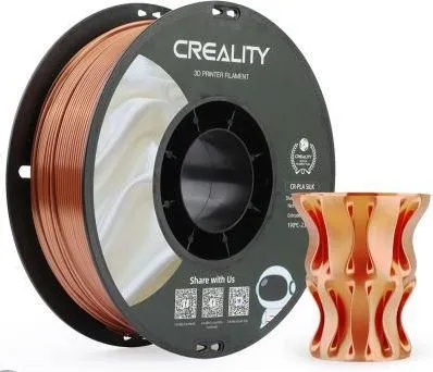 Creality PLA 3D Printer Filament, CR-SILK RED Copper