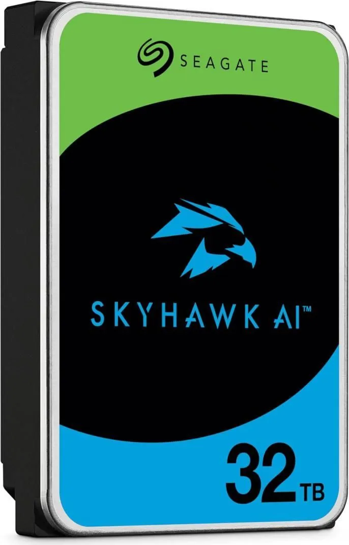 HDD Surveillance Seagate SkyHawk AI, 32 TB, 7200 rpm, 512 MB, SATA III