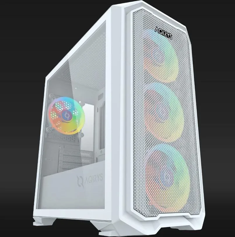 Carcasa Aqirys Wezen Midi Tower White RGB