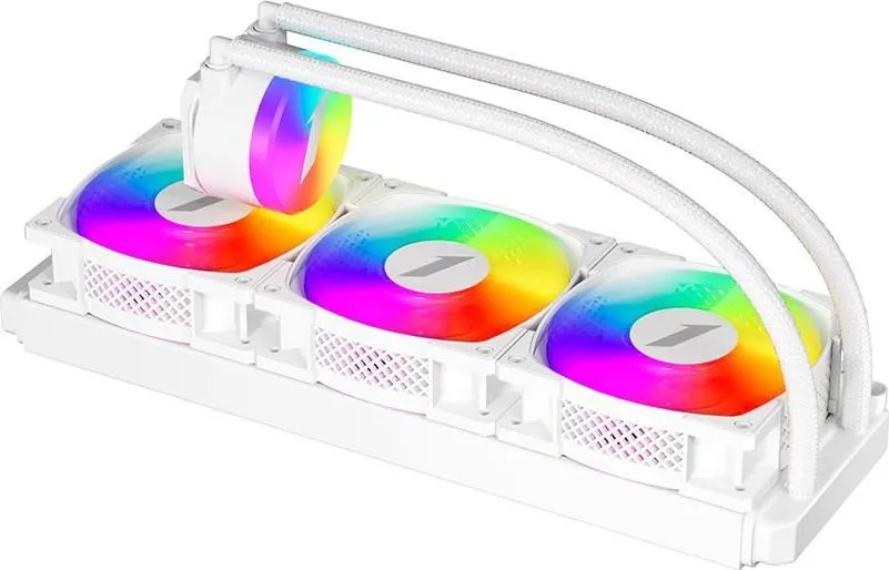 Cooler Procesor 1STPLAYER Thunderstorm TS2 360, Lichid, 12 cm, 3 ventilatoare, aRGB
