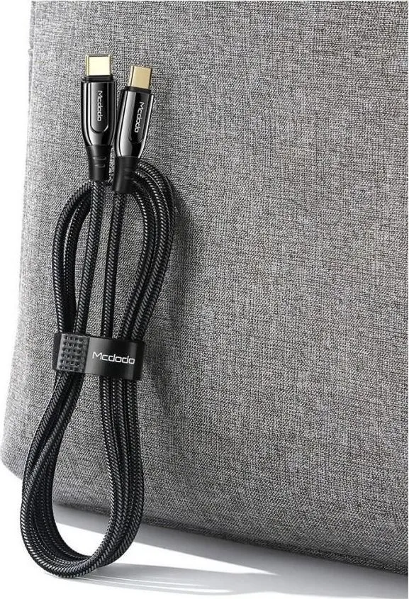 Cablu Mcdodo CA-8120, 100W, Type-C la Type-C 1.2m, Negru
