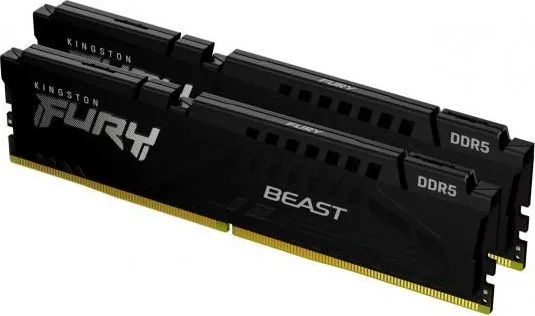 Memorie RAM Kingston FURY Beast, 32GB DDR5, 5600MHz, CL40