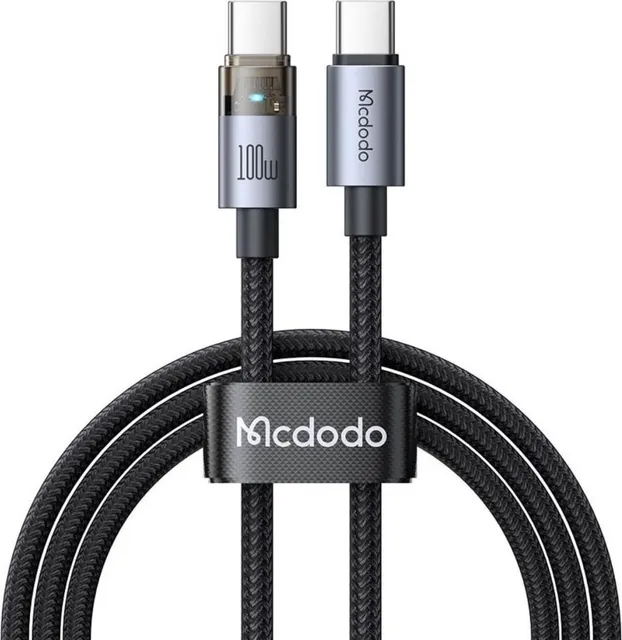 Cablu Type-C la Type-C Mcdodo CA-5580, 100W, 1.2m, negru