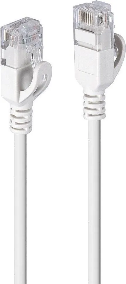 Cablu Lindy Ultra Slim, RJ45/ RJ-45, 2 m, Gri