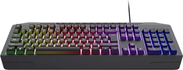 Tastatura Mecanica Gaming Trust GXT 836 Evocx, RGB, USB, negru, EN US