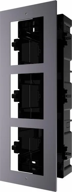Panou frontal pentru 3 module videointerfon modular Hikvision DS-KD-ACF3