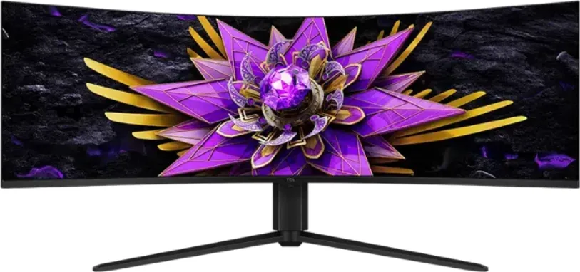 Monitor Gaming TCL 57R94, 57", 7680 x 2160 pixeli, Negru-Alb