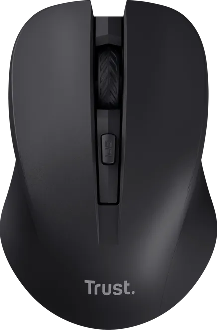 Mouse Wireless Trust Mydo, 1800 dpi, Negru