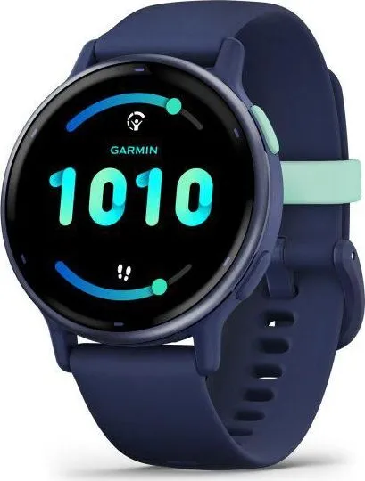 Ceas smartwatch Garmin vívoactive 5 Blue/Blue Metal