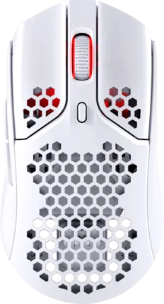 Mouse Gaming Wireless HyperX Pulsefire Haste, 16000 dpi, Alb