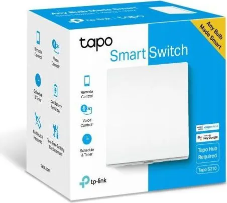 TP-Link Tapo S210 Intrerupator Inteligent (Necesita HUB Tapo)