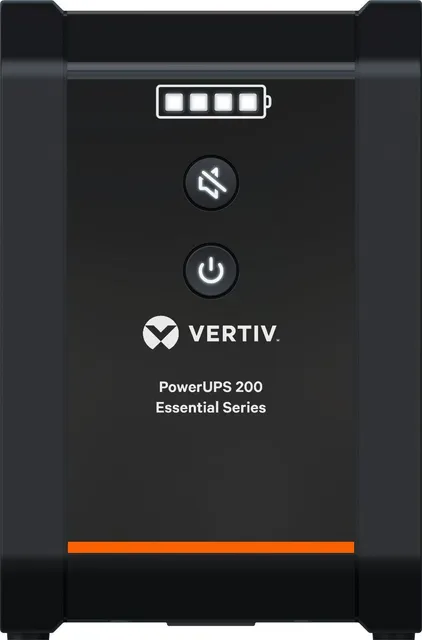 Vertiv PowerUPS 200 Essential, 1000VA/525W, 230V, Line Interactive, 4 Schuko