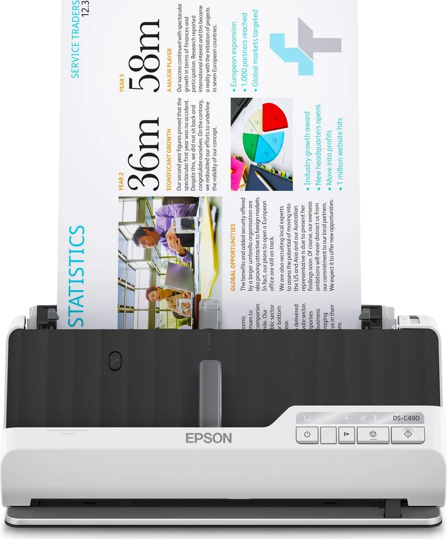 Scan Epson DS-C490