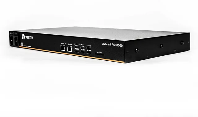 32-Port ACS8000 Console System with dual AC Power Supply and Analog Modem