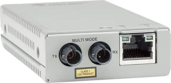 10/100TX to 100LX/ST (20km) Single-Mode Mini Media & Rate Converter, TAA, (Federal)