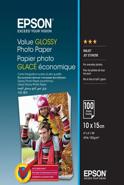 Hartie Glossy Photo 10x15cm 100 sheet