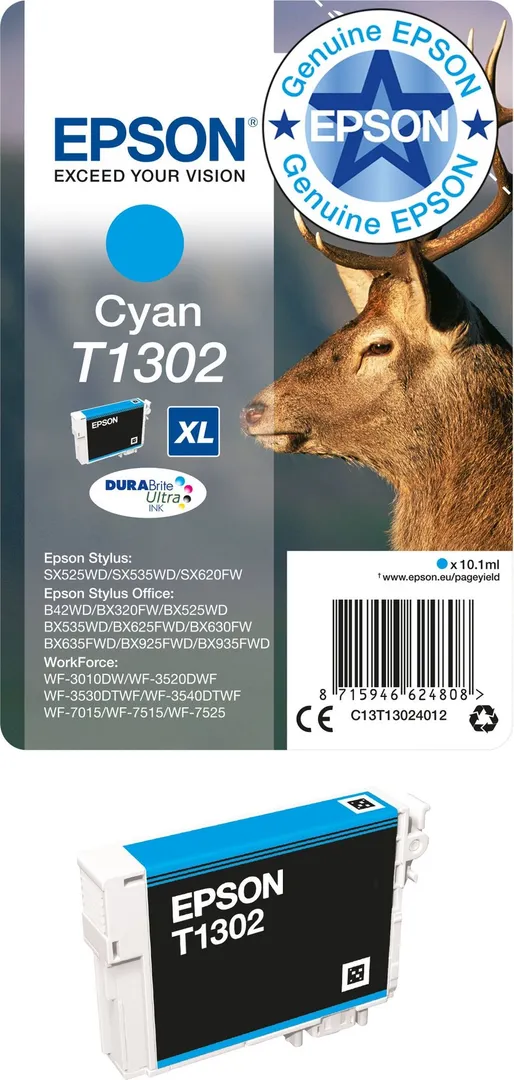 INK Cartr. Cyan SX525WD 305F/BX320FW/BX625FWD