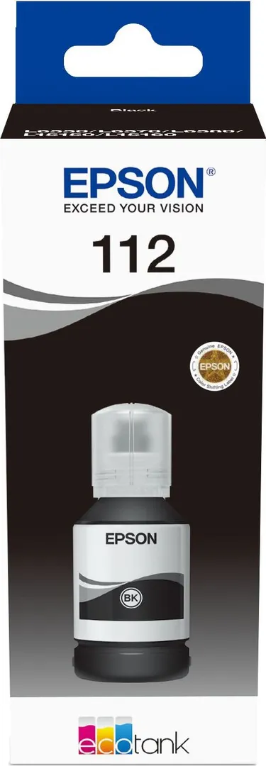 INK 112 Pigment Black ink bottle 127 ml - Bottle