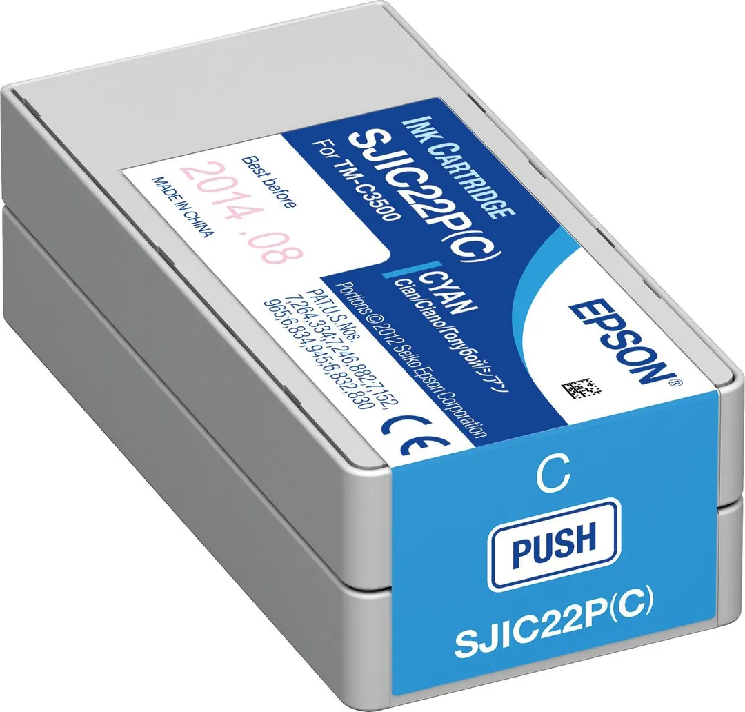 INK Cyan FOR TM-C3500, Sjic22P( C)