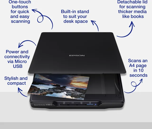 Scan Epson Perf V39II