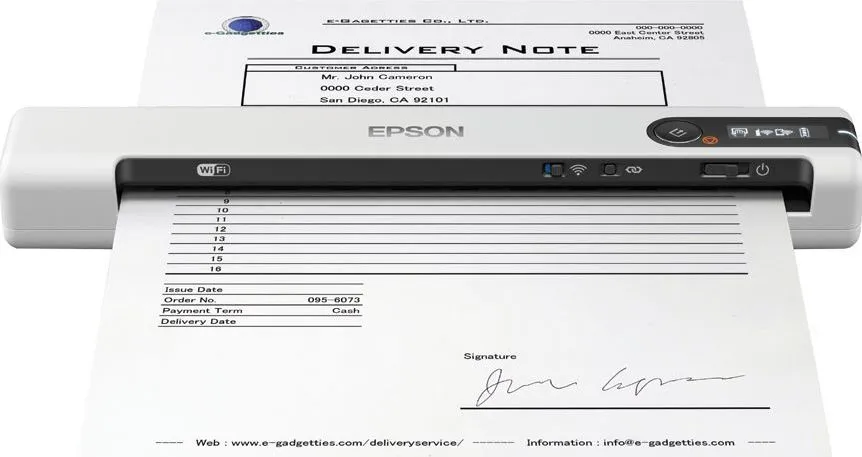 Scan Epson DS-80W