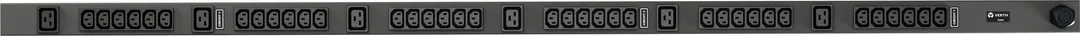 Vertiv PowerIT Rack PDU, Basic, 0U, input IEC 60309 230/400V 3x16A, outlets (36)C13 (6)C19