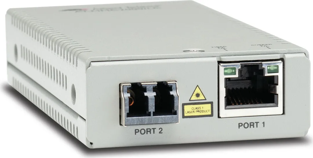 10/100/1000T to 1000SX/LC MM Media & Rate Converter, Multi-region PSU, TAA (Federal)
