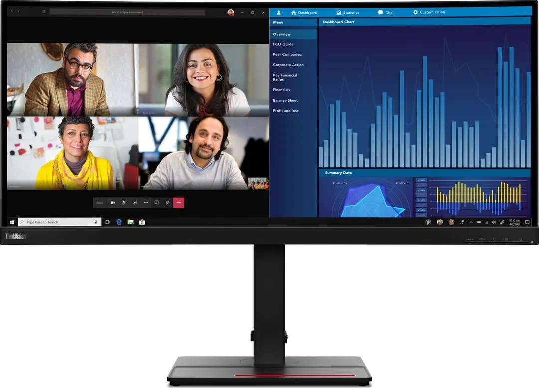 Monitor ThinkVision P34w-20, 34.14", In-Plane Switching, 21:9, 3440x1440