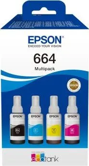 664 EcoTank 4-colour multipack