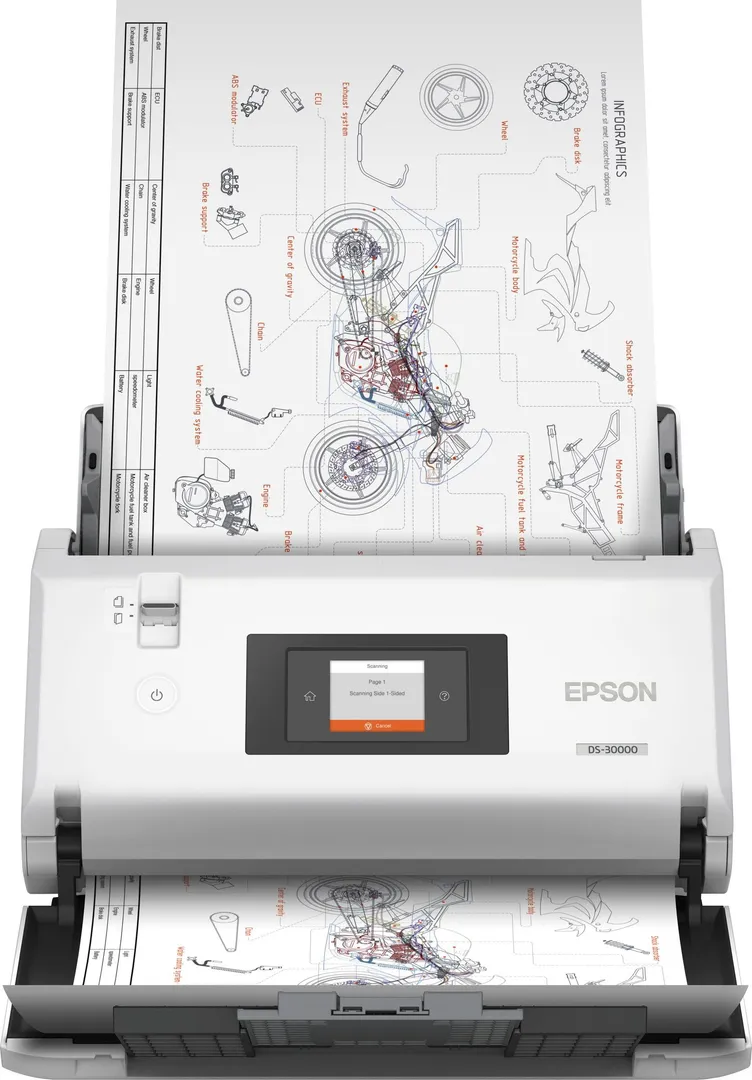 Scan Epson DS-30000