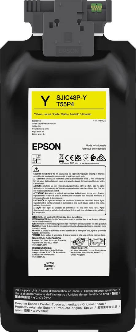INK Cartridge CW C8000E Yellow, Sjic48P(Y)