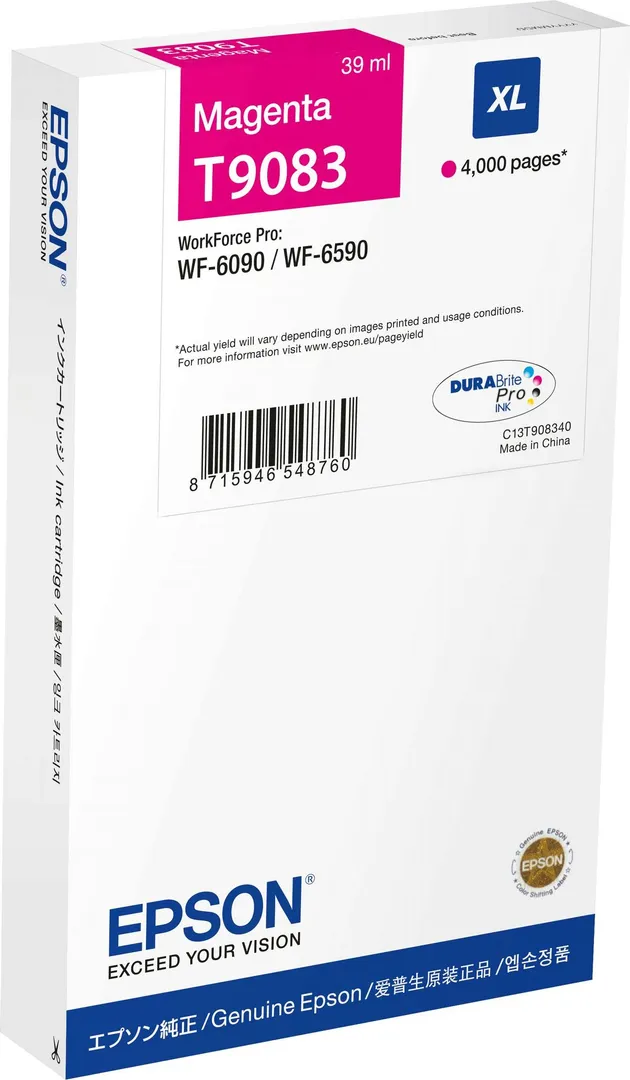 INK Cartr XL Magenta WF-6090 / 6590 (cod vechi T908340)