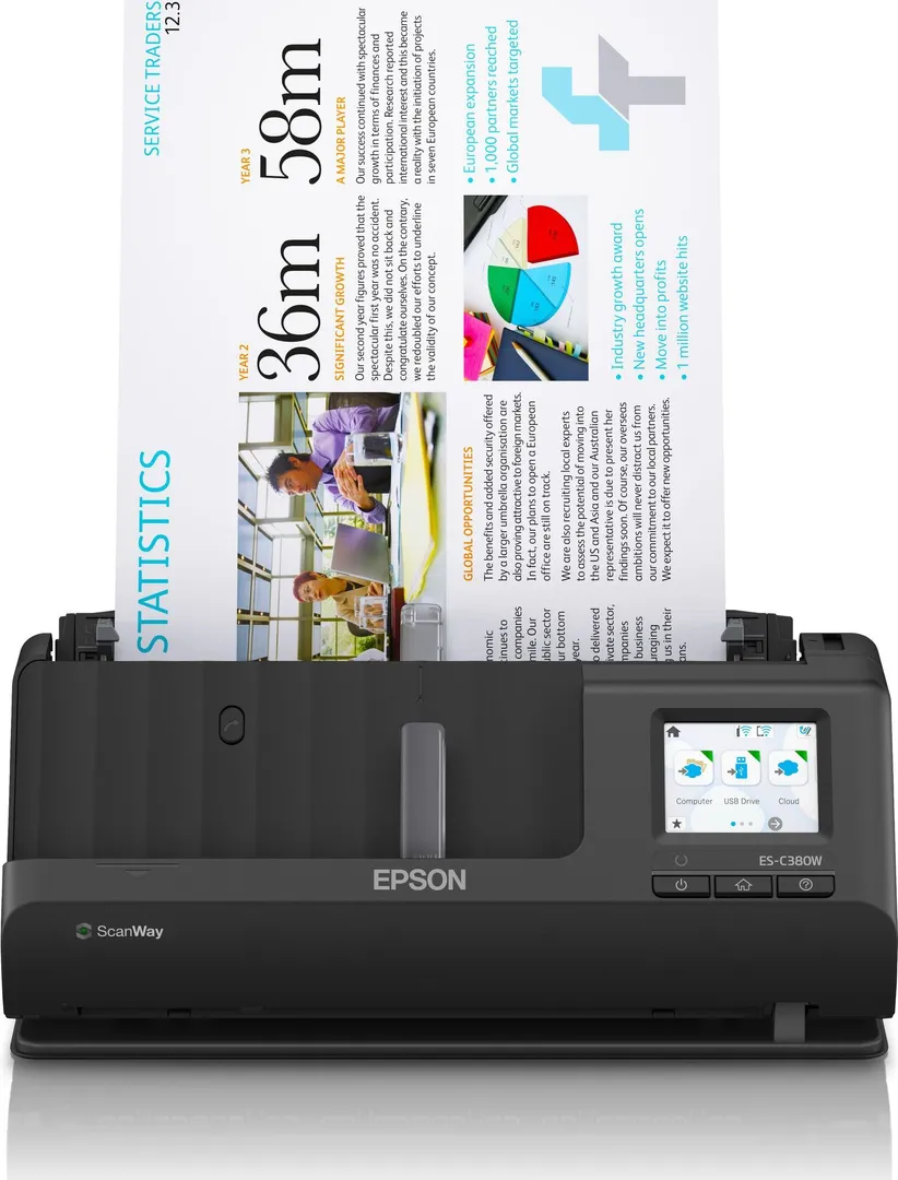 Scan Epson ES-C380W