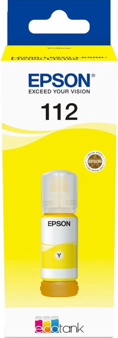 INK 112 Pigment Yellow ink bottle 70 ml - Bottle