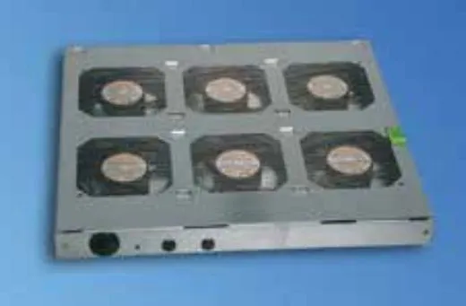 Vertiv Knurr Fan unit for Cover Panel Installation Thermostat-controlled 230V 6-piece