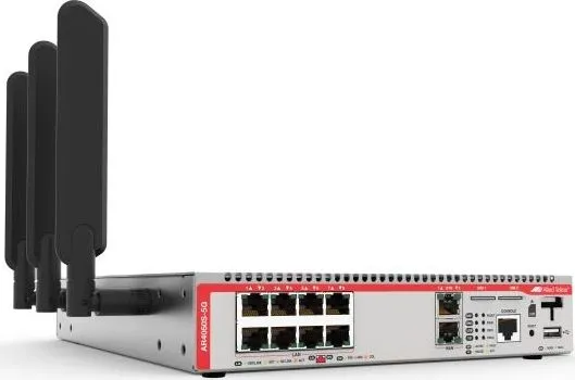 UTM Firewall Router based on AR4050S with 5G Mobile Broadband Access and dual SIM slots
