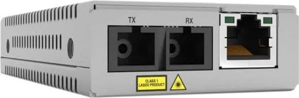 10/100TX to 100LX/SC (20km) Single-Mode Mini Media & Rate Converter, TAA (Federal)