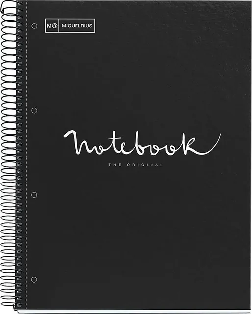 Caiet cu spira, Miquelrius, Emotion, A4, matematica, 80 file, coperta carton dur