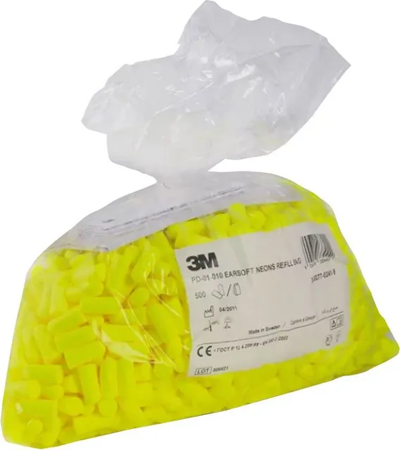 Antifoane 3M PD-01-010 Earsoft, unica folosinta, 500 bucati/set