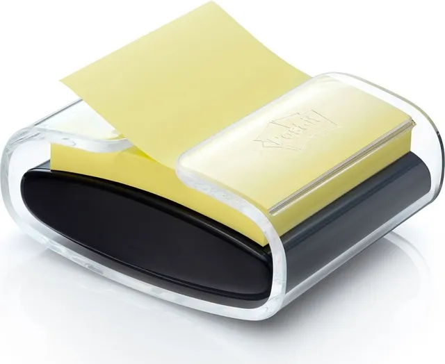 Dispenser notite adezive, Post-it, Super Sticky, 76 x 76 mm, 90 file, 100% PEFC