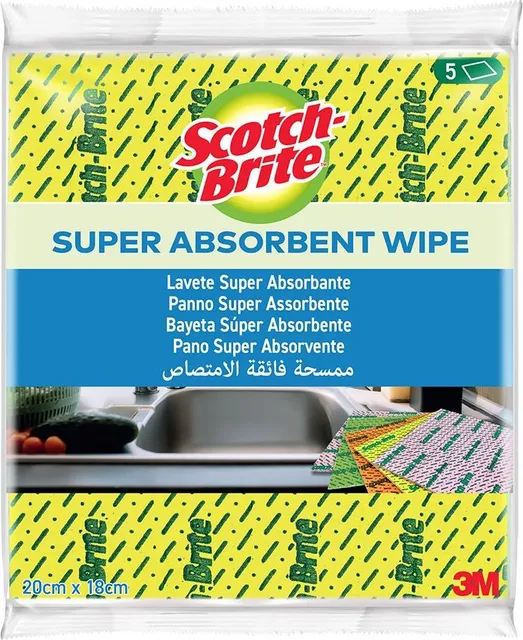 Lavete absorbante Scotch-Brite, 5 bucati/set