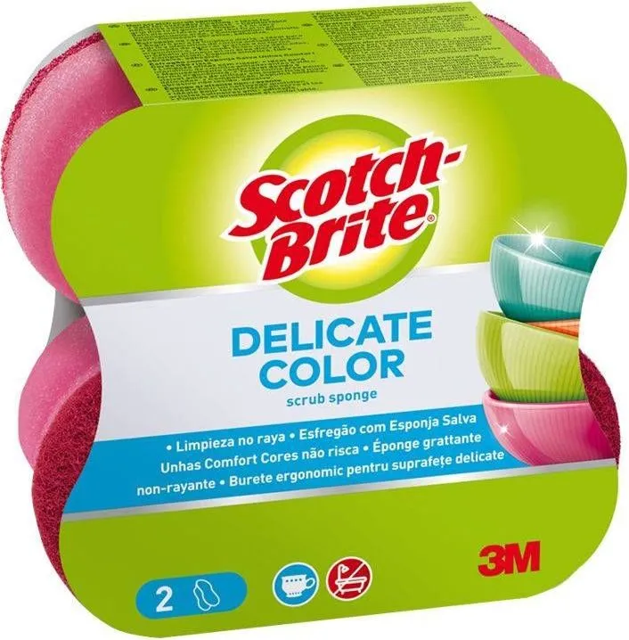Bureti delicati ergonomici Scotch-Brite, 2 bucati