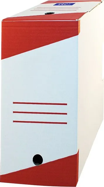 Cutie de arhivare, 330x255x160 mm, alb, 10 bucati/set