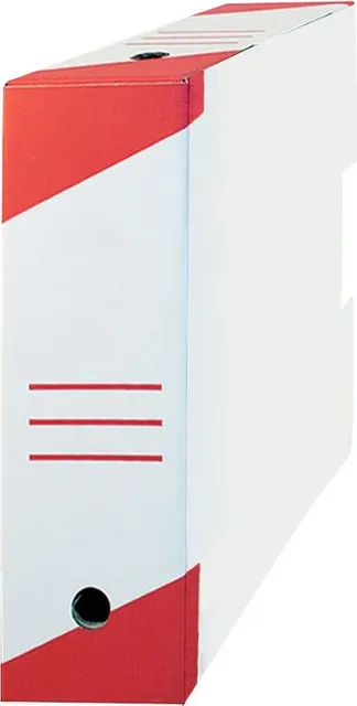 Cutie de arhivare, 330x255x100 mm, alb, 10 bucati/set