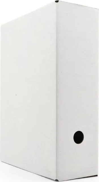 Cutie arhivare, alba, 330 x 255 x 80 mm, carton, 10 bucati/set