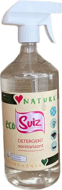 Detergent sanitizant pentru bai Ecosviz, 1 L