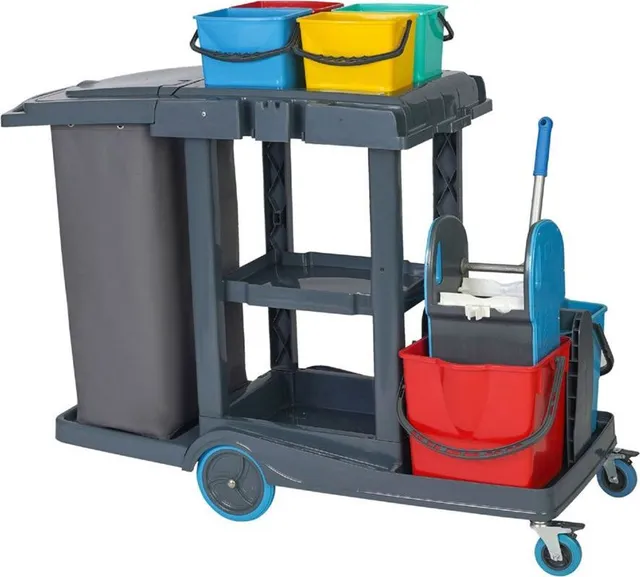 Carucior curatenie profesional UTP Professional Classic, 4x5 L + 2x25 L